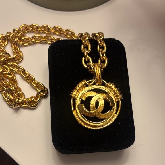 CHANEL Jewelry - 24K Gold plated CHANEL Pendant Necklace
